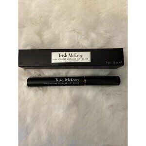Trish McEvoy High Volume Tubular Mascara  Jet Black New in Box Full Size